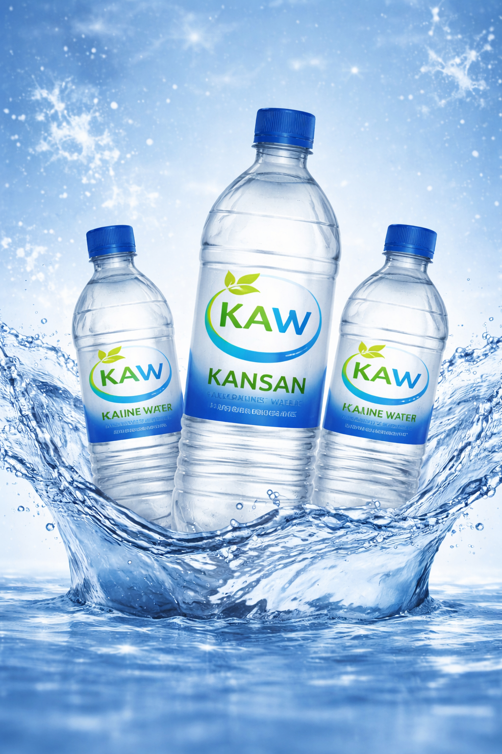 Pure crystal clear water